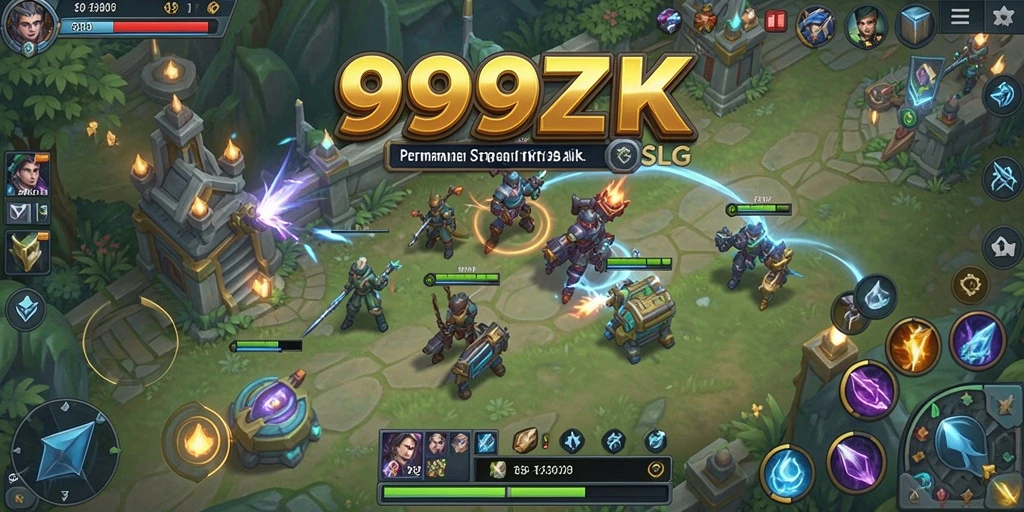 Screenshot gameplay SLG 999ZK yang menarik dan intens.