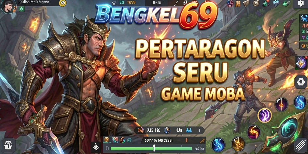 Gameplay seru di BENGKEL69 dengan karakter unik dan strategi tim.