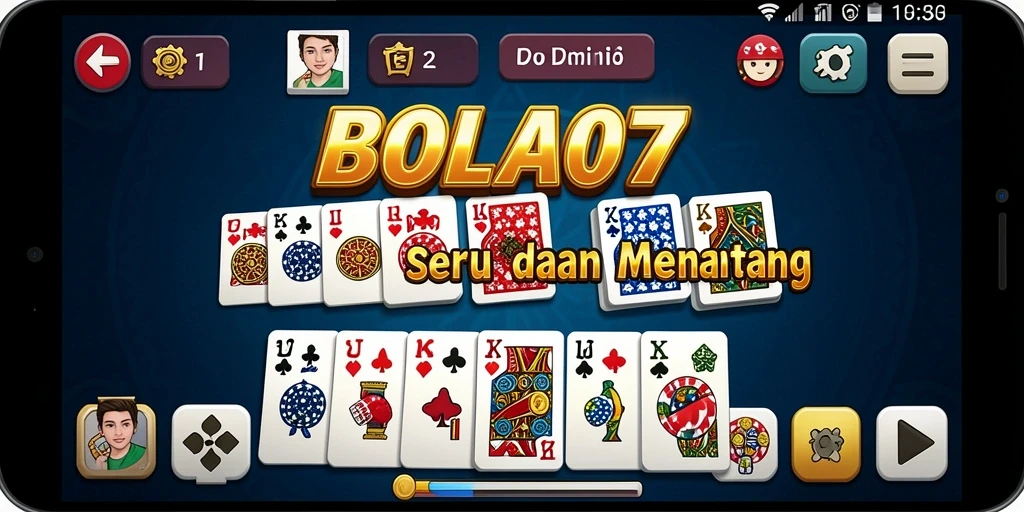 Screenshot gameplay BOLA07 dengan tampilan yang menarik.