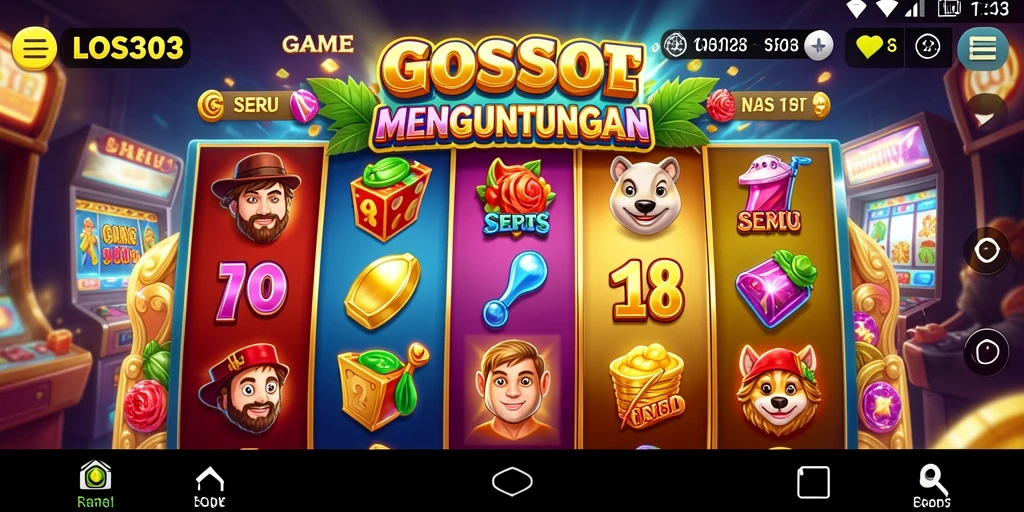 Screenshot gameplay Slot yang menampilkan keseruan permainan.