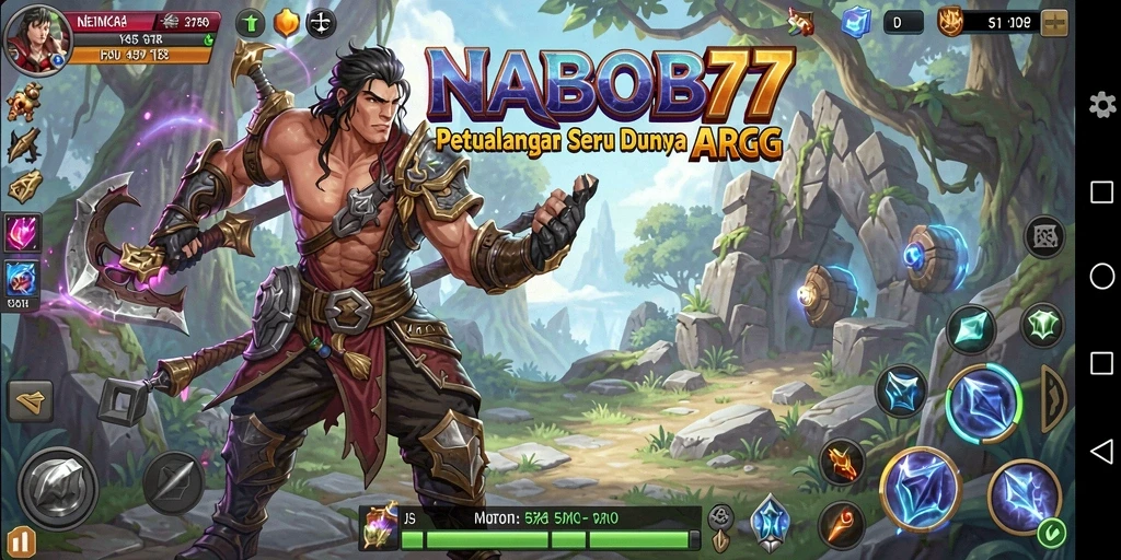 Tampilan gameplay seru dan mendebarkan di NABOB77.