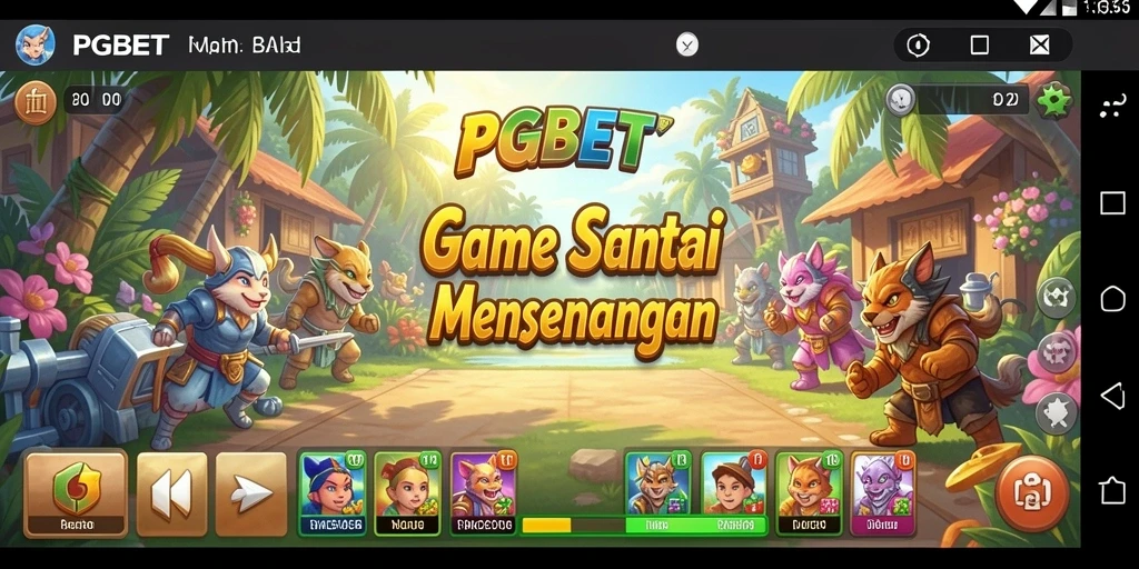 Screenshot gameplay PGBET dengan tampilan warna-warni yang menarik.