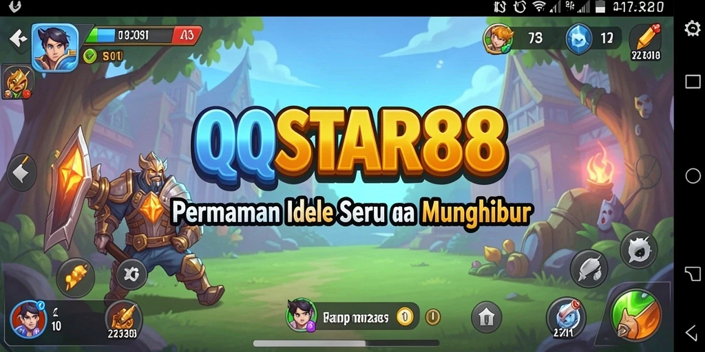 Tangkapan layar yang menunjukkan gameplay menarik dari QQSTAR88.