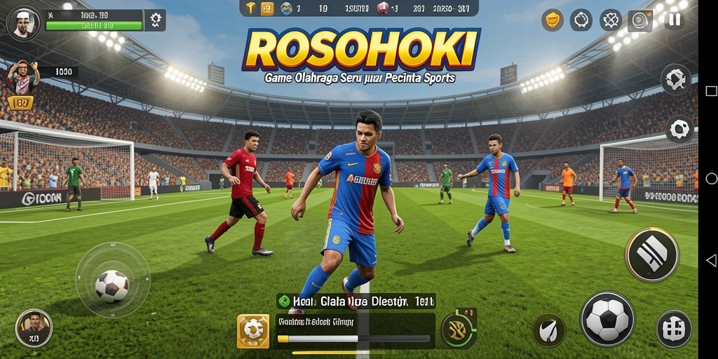 Tampilan gameplay ROSOHOKI yang mendebarkan dan realistis.