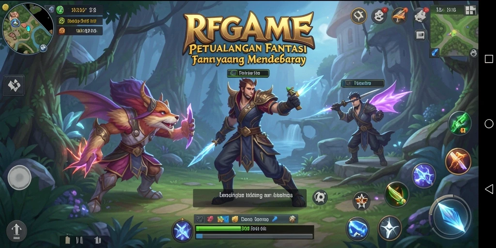 Tangkapan layar dari aksi seru dalam RPGAME yang memikat.