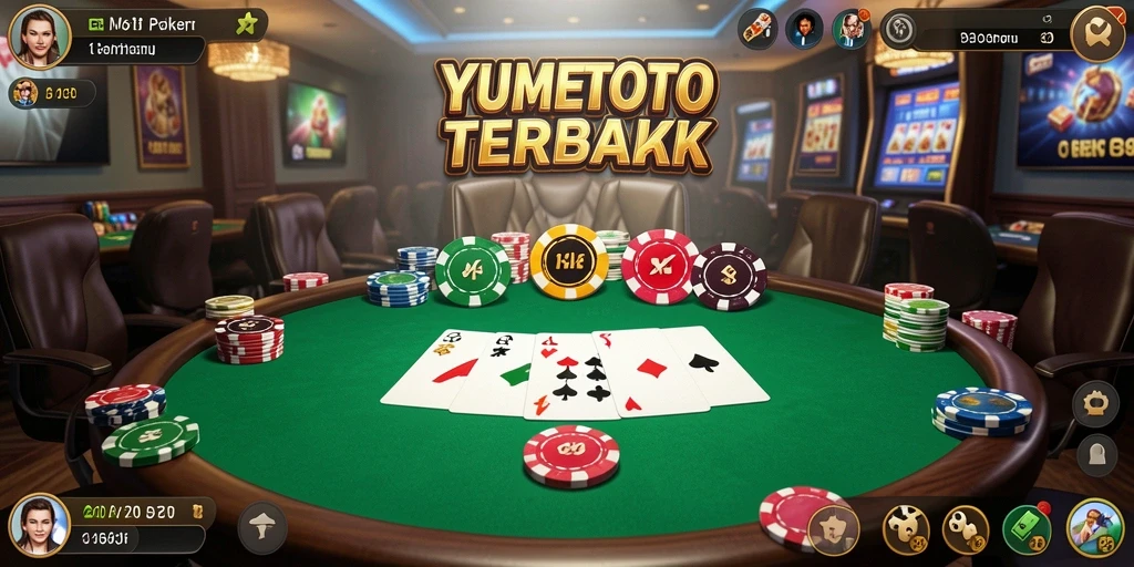 Gameplay seru YUMETOTO dengan berbagai jenis permainan poker.
