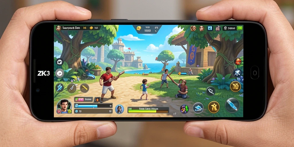 Gameplay seru dan menyenangkan di ZK3, cocok untuk semua kalangan.