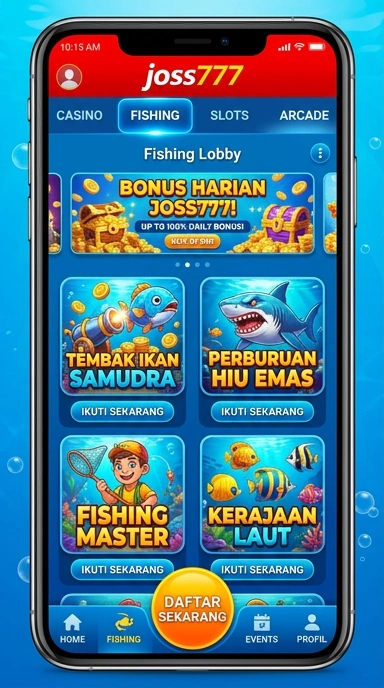 Katalog aplikasi menarik di joss777.